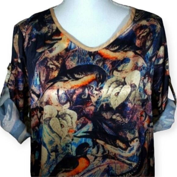 KIMONO STYLE DRESS SZ.M EUC - Picture 2 of 7